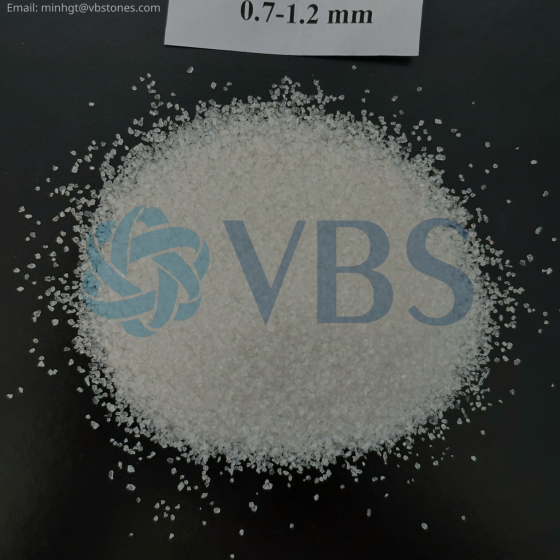 Bột đá thạch anh kích thước 0.7-1.2 mm